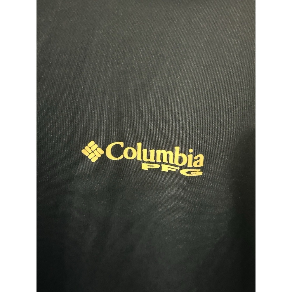 Columbia pfg terminal tackle long sleeve shirt Men's L Deep Blue - Picture 3 of 7